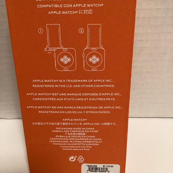 Tory Burch leather watch band - Picture 3 of 6